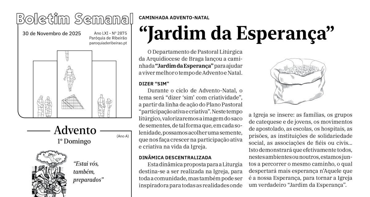 Boletim Semanal de 30-11-2025